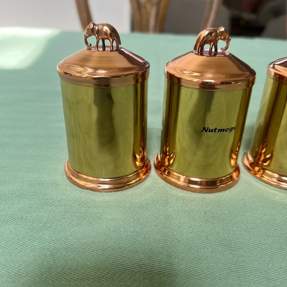Set of four spice jars - Picture 6 of 8